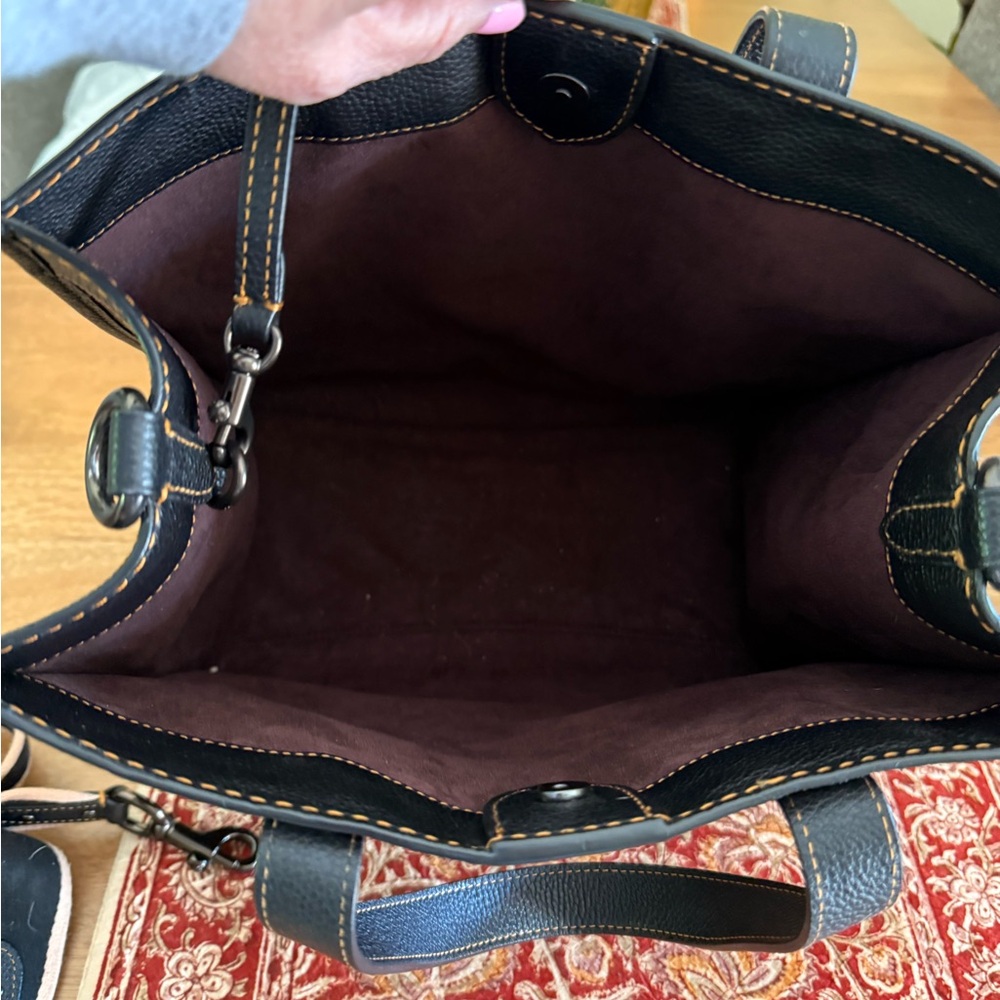 Coach Horse and Carriage Field Tote - Picture 6 of 11